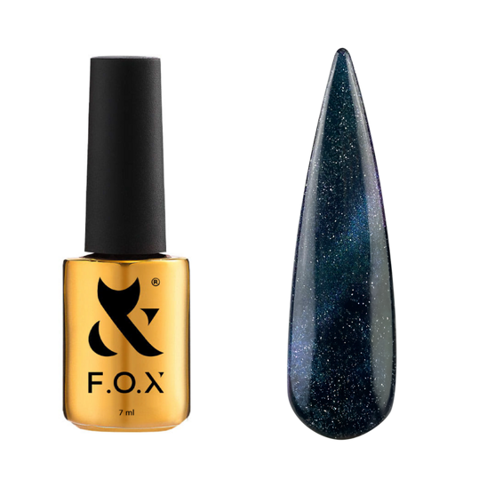 F.O.X Gel Polish  GALAXY CAT EYE  Гель-лак з ефектом котячого ока 7 мл №003 Galaxy